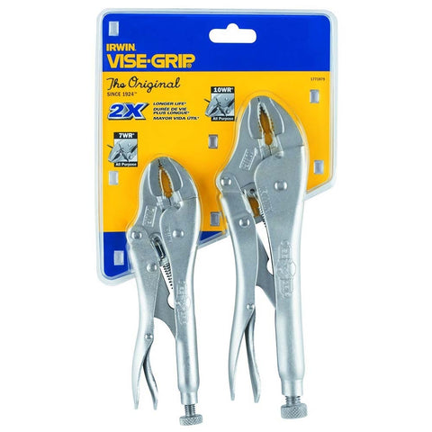 Irwin 1771879 Vise-Grip Locking Pliers Set Original 2-Piece - Ace Tool Group - Irwin