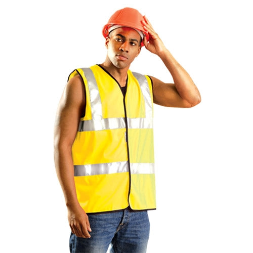 Occunomix LUX-SSFULLG Solid Dual Stripe Full Safety Vest - Ace Tool Group - Occunomix