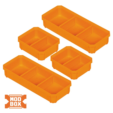 Klein 54810MB 4 Pk MODbox Short Replacement Bins - Ace Tool Group - Ace Tool Group