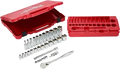 Milwaukee 48-22-9408 3/8 in. Drive SAE Ratchet and Socket Mechanics Tool Set (28-Piece) - Ace Tool Group - Milwaukee
