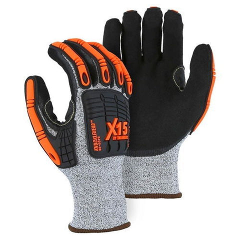 Majestic 35-5575 X-15 Cut Impact Sandy Gloves - Ace Tool Group - Majestic