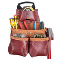 CLC 21428 CONSTRUCTION WORKER'S HEAVY-DUTY LEATHER NAIL & TOOL BAG - Ace Tool Group - CLC