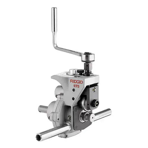 RIDGID 25638 975 Combo Roll Groover with 1 1/4 in. to 6 in. Groove Roll Set - Ace Tool Group - Ridgid