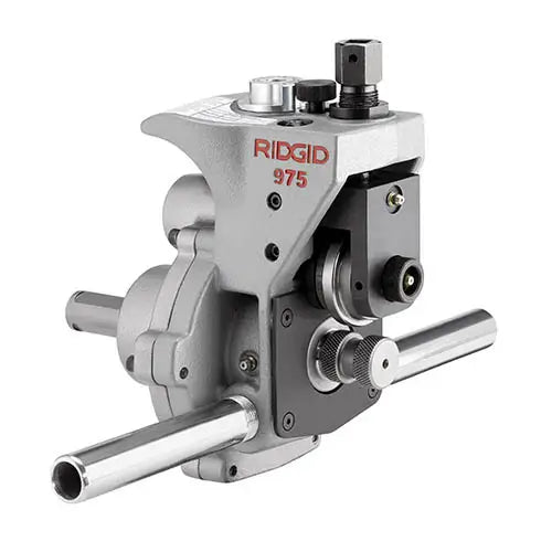 RIDGID 25638 975 Combo Roll Groover with 1 1/4 in. to 6 in. Groove Roll Set - Ace Tool Group - Ridgid