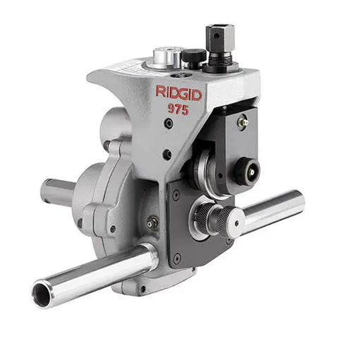 RIDGID 25638 975 Combo Roll Groover with 1 1/4 in. to 6 in. Groove Roll Set - Ace Tool Group - Ridgid