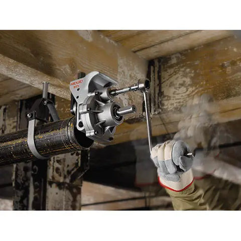 RIDGID 25638 975 Combo Roll Groover with 1 1/4 in. to 6 in. Groove Roll Set - Ace Tool Group - Ridgid