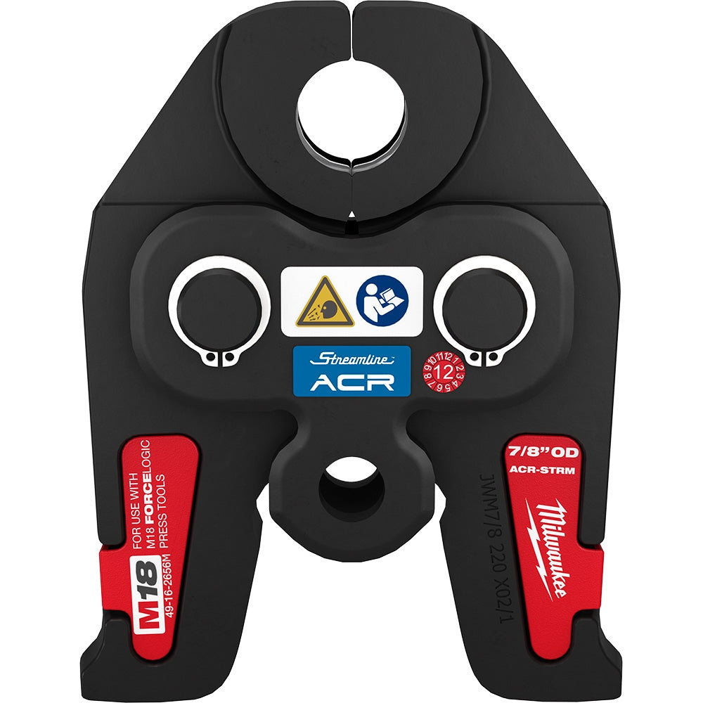 Milwaukee 49-16-2656M 7/8" Streamline ACR Press Jaw for M18 FORCE LOGIC Press Tools - Ace Tool Group - Milwaukee