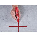 Milwaukee 48-22-3256 INKZALL Large Chisel Tip Red Marker 12 Pack - Ace Tool Group - Milwaukee