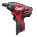 Milwaukee 2401-20 M12 1/4 in. Hex Screwdriver - Ace Tool Group - Milwaukee