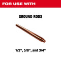 Milwaukee 48-62-4070  SDS-MAX SIDE LOAD GROUND ROD DRIVER - Ace Tool Group - milwaukee