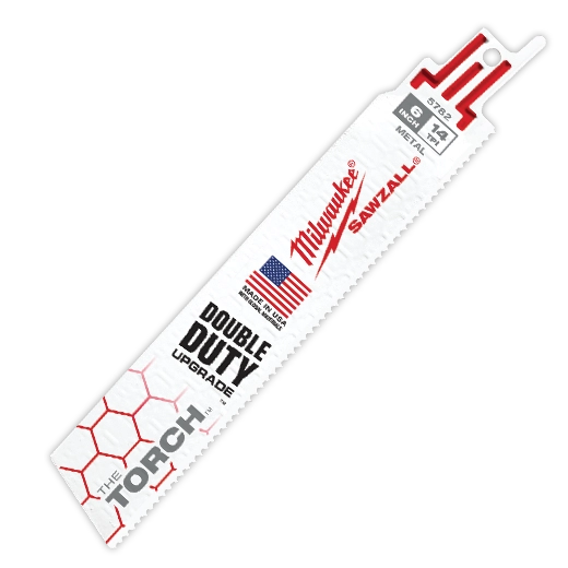 Milwaukee 48-00-5782 Sawzall Blade 14T 6 Inch Torch - Ace Tool Group - Milwaukee