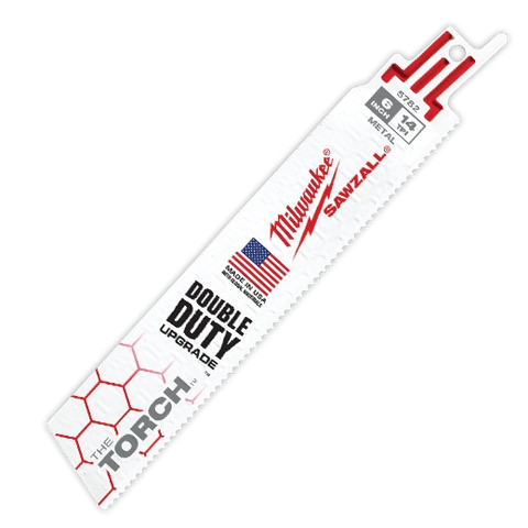 Milwaukee 48-00-5782 Sawzall Blade 14T 6 Inch Torch - Ace Tool Group - Milwaukee