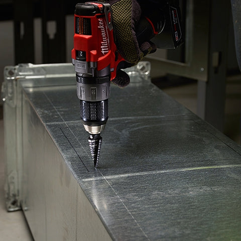 Milwaukee 48-89-9205 #5 Step Drill Bit, 1/4" - 1-3/8" by 1/8" - Ace Tool Group - Milwaukee