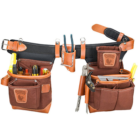 Occidental 9855LH Adjust-to-Fit FatLip Tool Bag Set - Ace Tool Group - Occidental Leather