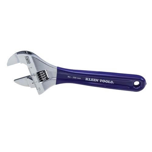 Klein Tools D86936 Slim-Jaw Adjustable Wrench, 8" - Ace Tool Group - Klein