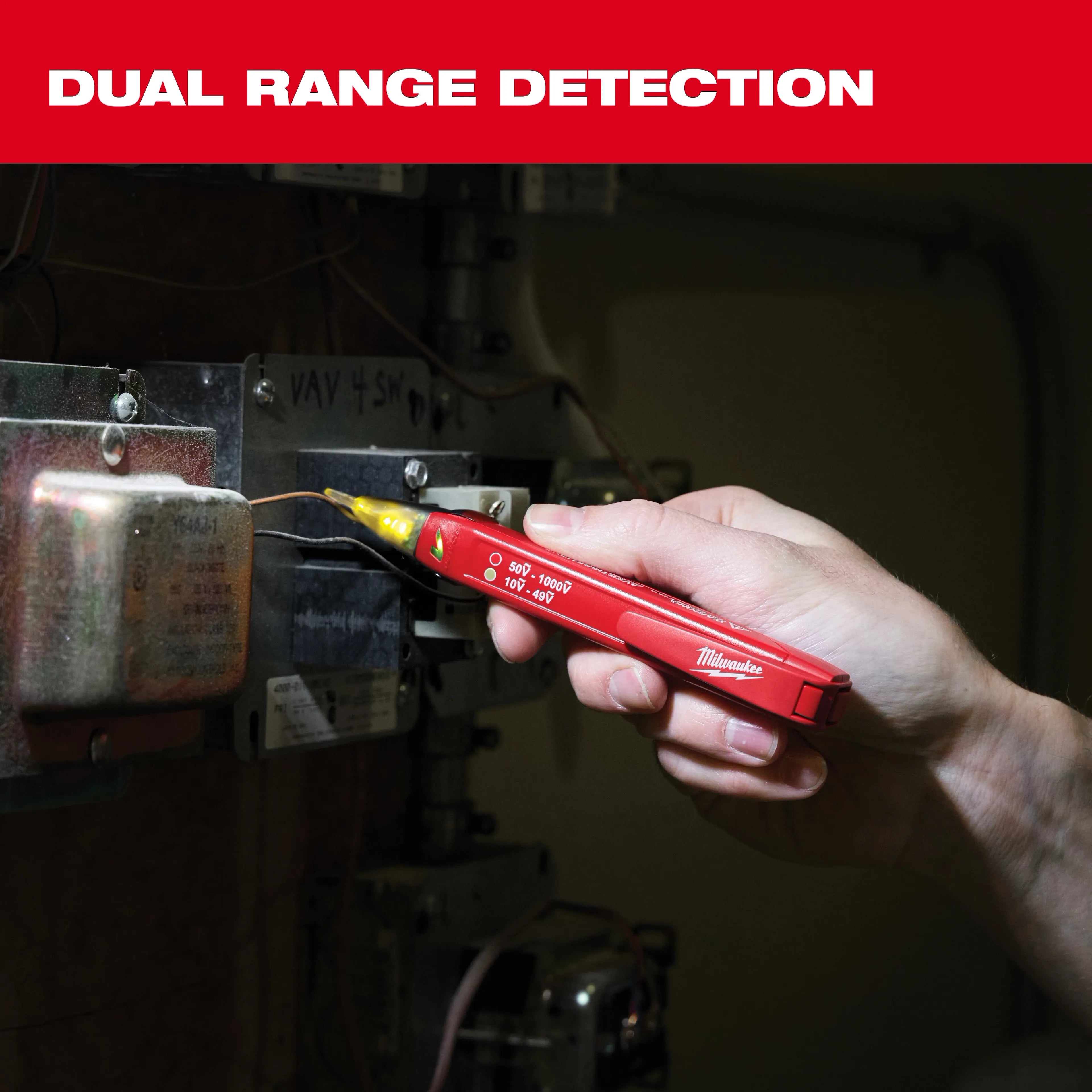 Milwaukee 3202-20 Voltage Detector w/ LED - Ace Tool Group - Milwaukee