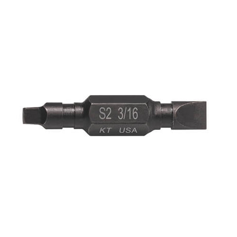 Klein 32744 Bits, SQ2/SL316, 1/4 in. Hex 3pk - Ace Tool Group - Klein