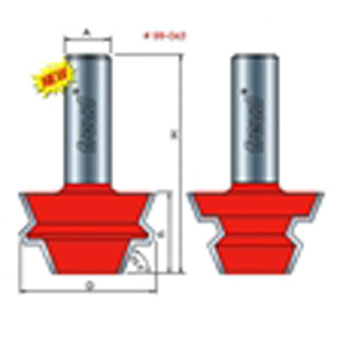 Freud Tools 1-15/32" (Dia.) Lock Miter Bit - Ace Tool Group - Freud