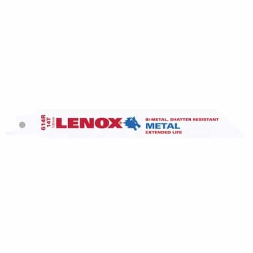 Lenox Reciprocal Saw Blades 6" Long X 3/4 Wide X 0.035" X 14" Tpi (Pack Of 50) - Ace Tool Group - Lenox