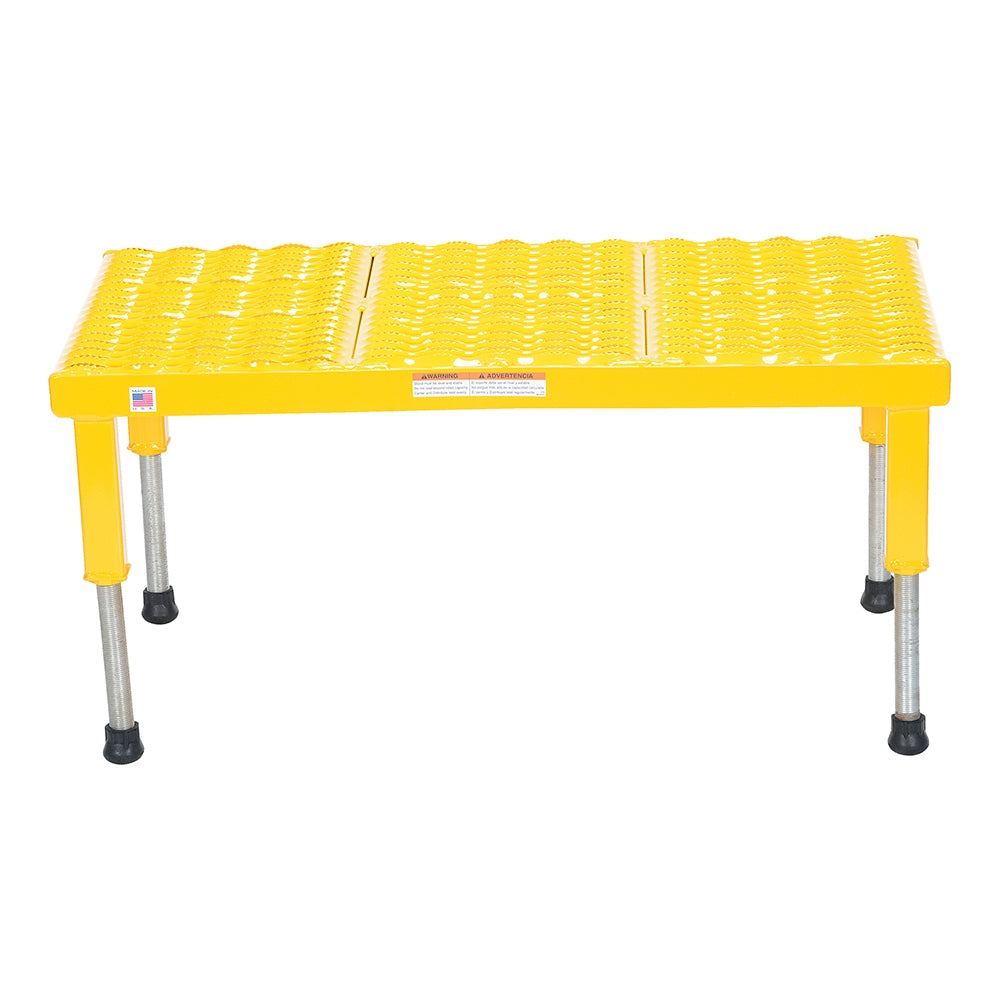Vestil Adj Ss Stand 10-1/2-16-1/2 H 19w X 24l - Ace Tool Group - Vestil