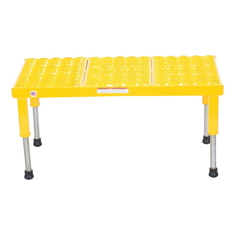 Vestil Adj Ss Stand 10-1/2-16-1/2 H 19w X 24l - Ace Tool Group - Vestil