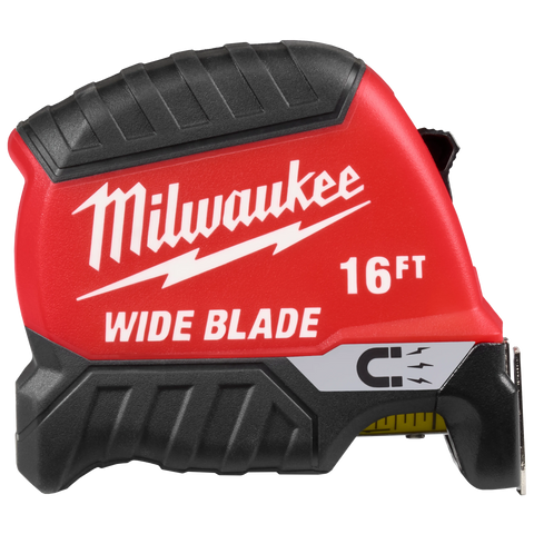 Milwaukee 48-22-1216M 16ft Wide Blade Magnetic Tape Measure 6 Pack - Ace Tool Group - Milwaukee