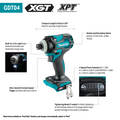 Makita GT202SU1D1 40V max XGT 2-Pc. Combo Kit - Ace Tool Group - Makita