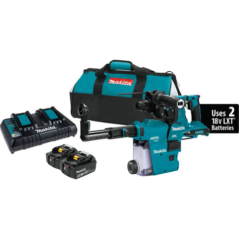 Makita XRH10PTW 18V Cordless 1-1/8 in. Rotary Kit - Ace Tool Group - Makita