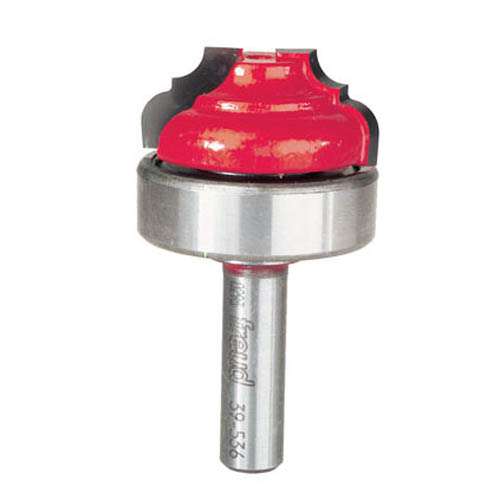 Freud Tools 3/16" Radius Top Bearing Cove & Bead Groove Bit With 3/8" Shank - Ace Tool Group - Freud