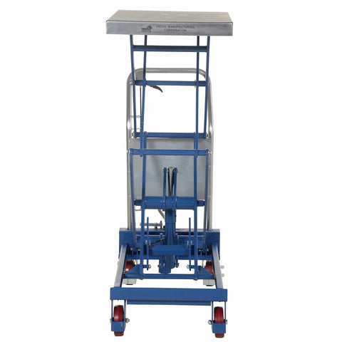 Vestil CART-800-D-TS Double Hydraulic Cart 800Lb 35.5 X 20 - Ace Tool Group - Vestil