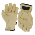 Makita T-04189 Genuine Leather Gloves (Medium) - Ace Tool Group - Makita