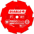 Diablo Tools 7-1/4" X 8-Teeth Pergoâ®Blade Saw Blade For Laminate And Wood Flooring - Ace Tool Group - Diablo