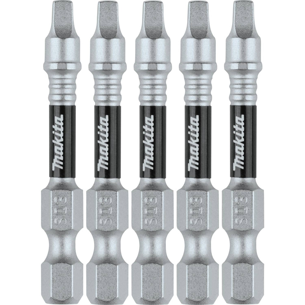 Makita E-00957 Impact XPS 3 Square 2 in. Bit 5pk - Ace Tool Group - Makita