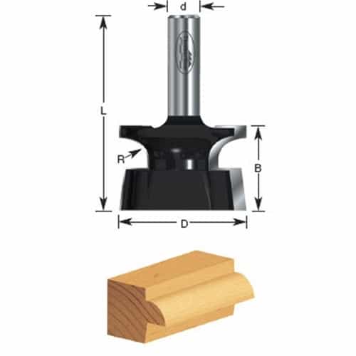 Timberline 480-10 Timberline Door Lip Bit - Ace Tool Group - Timberline
