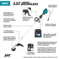 40V max ConnectX Brushless String Trimmer (Tool Only) - Ace Tool Group - Makita