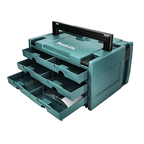 Makita P-84333 MAKPAC 6 Drawer Case, 8-1/2" x 15-1/2" x 11-5/8" - Ace Tool Group - Makita