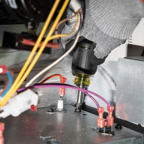 Klein 32308 8-in-1 Adjust. Stubby Screwdriver - Ace Tool Group - Klein