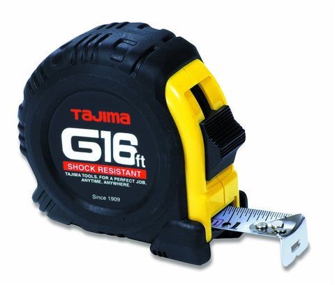 Tajima G-16BW G-Series 16 Shock Resistant Tape Measure - Ace Tool Group - Tajima