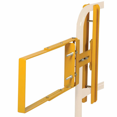 Vestil SPG-40-Y Yellow Self-Closing Gate 24 To 40 In - Ace Tool Group - Vestil