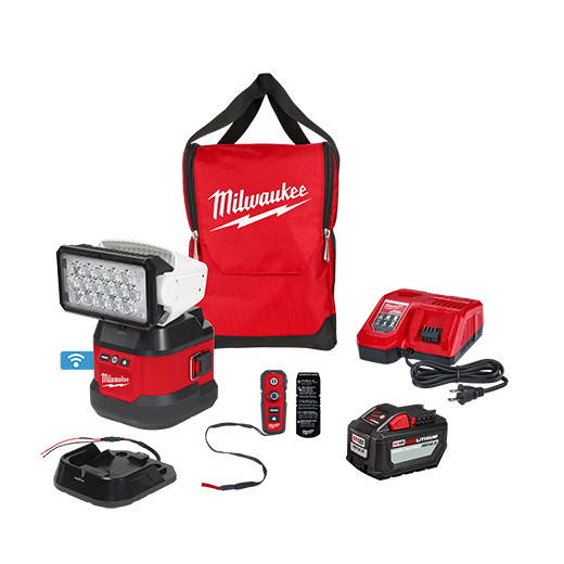 Milwaukee 2123-21HD M18 Utility Remote Control Search Light Kit - Ace Tool Group - Milwaukee