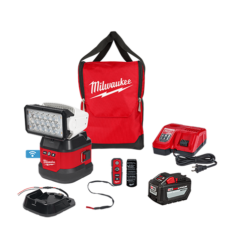 Milwaukee 2123-21HD M18 Utility Remote Control Search Light Kit - Ace Tool Group - Milwaukee
