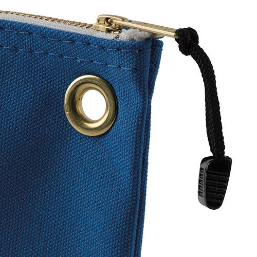 Klein 5539LBLU Canvas Bag with Zipper, Large Blue - Ace Tool Group - Klein