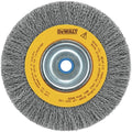 Dewalt Dw4906 8" Crimped Wire Wheel, 5/8" Arbor, Medium Face .014" - Ace Tool Group - DeWalt