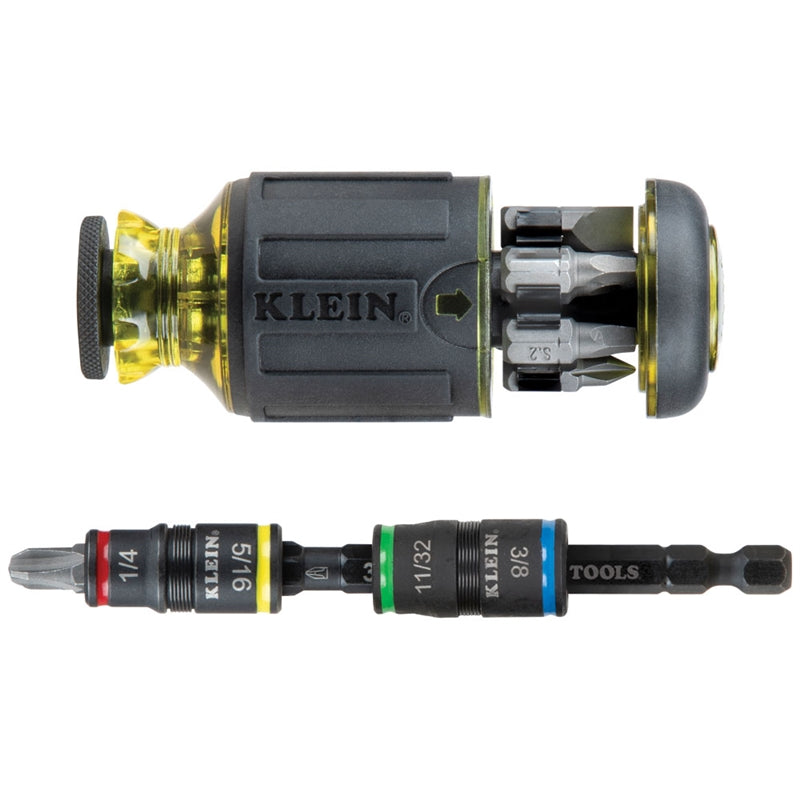Klein 32308HD 12-in-1 Impact Rated Driver Set - Ace Tool Group - Klein