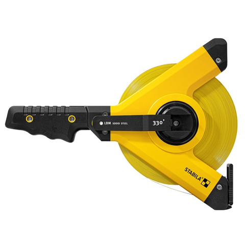 Stabila 30935 LBM 1000 STEEL Imperial Scale 330 ft. Open Reel Tape - Ace Tool Group - Stabila