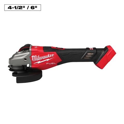 Milwaukee 3671-20 M18 FUEL 4-1/2"-6" Braking Grinder, Slide Switch - Ace Tool Group - Milwaukee
