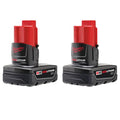 Milwaukee 48-11-2412 M12 REDLITHIUM XC Battery 2pk - Ace Tool Group - Milwaukee