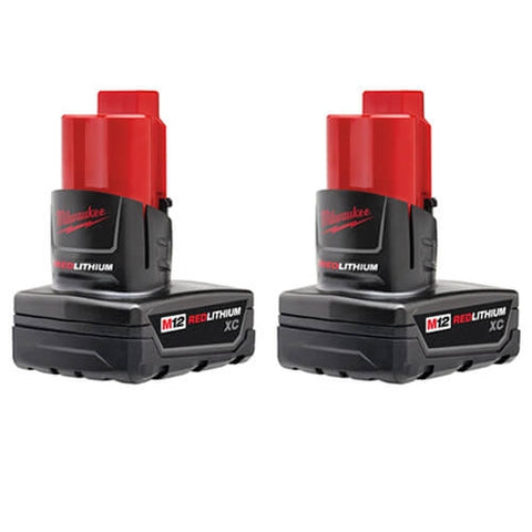 Milwaukee 48-11-2412 M12 REDLITHIUM XC Battery 2pk - Ace Tool Group - Milwaukee
