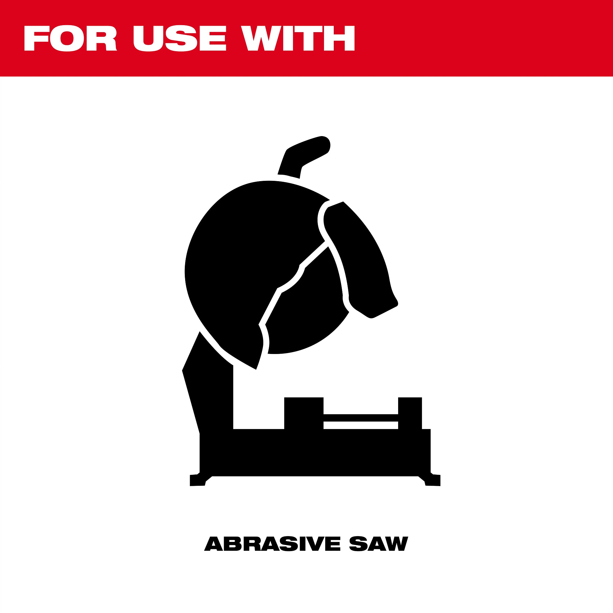 Milwaukee 49-94-0148 12" x 7/64" x 1" Performance+ Metal Cut Off Wheel - Type 1 - Ace Tool Group - Milwaukee Tool