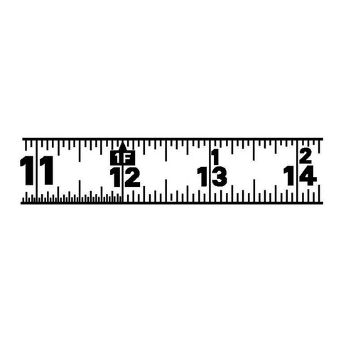 Lufkin PHV1312N 3/4 in. x 12 ft. Tape Measure - Ace Tool Group - Lufkin